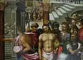 Flagellation. Hernando de los Llanos.