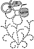 Flat stitch
