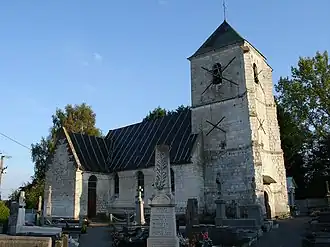 The church of Fleury