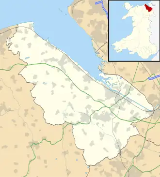 Treuddyn is located in Flintshire