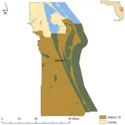 Map of the district
