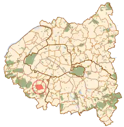 Paris and inner ring départements