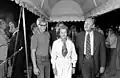Ford arrives at the White House on September 5, 1975, around 10:50&nbsp;pm (around 7:50&nbsp;pm PDT)