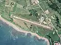 Aerial photograph of the former airport taken in 1993.