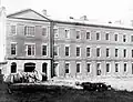 Photo of barracks inside Fort Delaware taken circa 1910. Army Quartermaster Department Photo.