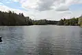 The Fort Mountain lake