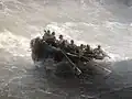 Boat with people