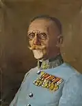 Waffenrock k.u.k. colonel of the engineer corps in steel-green egalisation colour