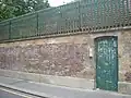 View of the front wall. 2008