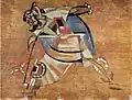 Oedipus costume sketch for the play "Oedipus the King", 1920, NGA