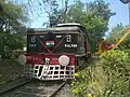 One of the surviving EF-1 (WCG-1) locos at the Heritage Gully at CSMT. View from its Cab-2 Side