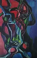 1959 - Les deux troncs d'arbre (The two tree trunks)