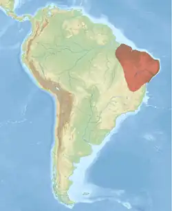 Map of range