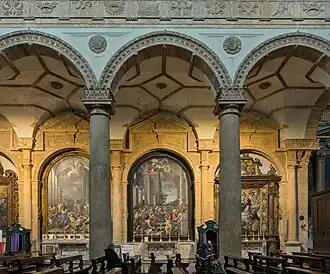 Left nave.