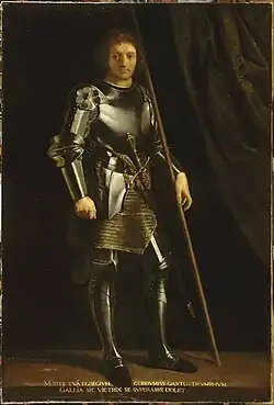 Painted portrait of Gaston de Foix