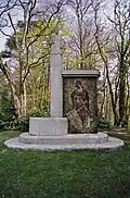 Monument to Queen Emma in Baarn