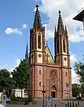 West facade