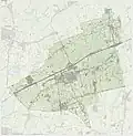 Dutch Topographic map of the municipality of Marum, June 2015