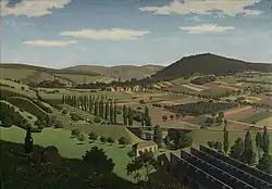 Landschaft bei Berghausen, 1924–25