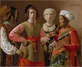 Georges de La Tour, The Fortune Teller,  1630