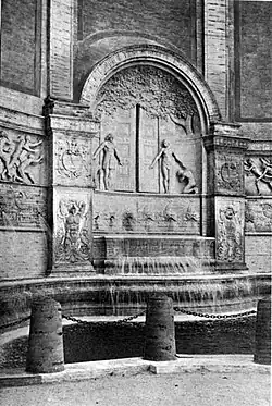 Fountain of El Dorado, detail, 1915 Panama-Pacific Exposition