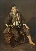 Porter sitting on a basket (c. 1735), Pinacoteca di Brera, Milan