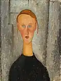 Amedeo Modigliani, Girl with Blue Eyes; 1918. 61 x 46.4&nbsp;cm; Oil on canvas