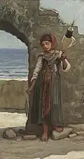 Spinning Girl, 1871; Questroyal Fine Art Galleries, New York.