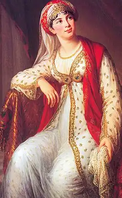 Giuseppina Grassini in the title role of Peter von Winter's Zaïra (1805)
