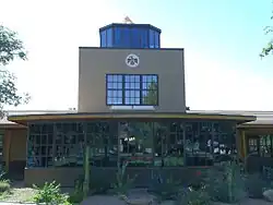 The Thunderbird Control Tower was built in 1941 and served as the Air Control Tower and Officers' quarters during the operation of the airfield.
