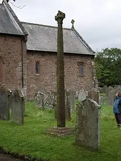 View of the cross from the SW
