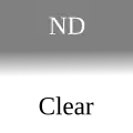 Hard-edge GND filter
