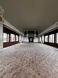 The main hall viewed from the back, 2024