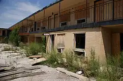 Image 11Abandoned Grand West Courts in Chicago, demolished in September 2013 (from Motel)