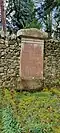 Grave of second son Robert Blair Maconochie