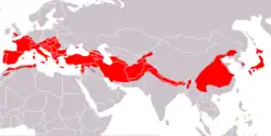 Map of range
