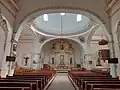 Church interior in 2024
