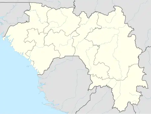 Dixinn is located in Guinea