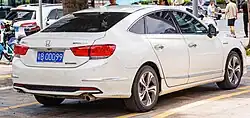 Honda Spirior Sport Hybrid (rear view, China)
