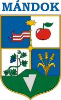 Coat of arms of Mándok