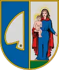 Coat of arms of Vasboldogasszony