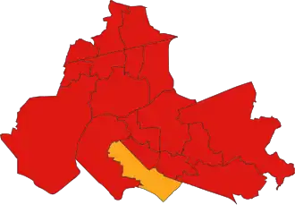 2023 results map