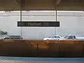 View of the Kennedy Expressway from the platform, November 2007