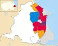 2008 results map