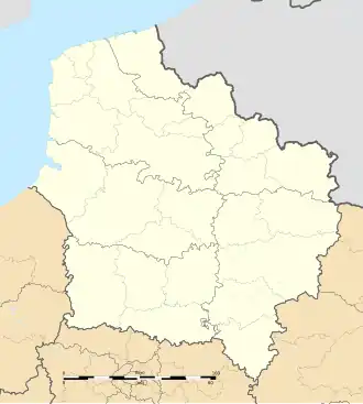 Courcelette is located in Hauts-de-France