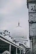 View of the dome from the northern gate