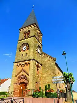 The church in Henriville
