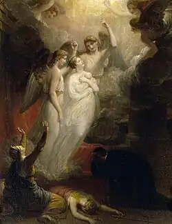 The Apotheosis of Princess Charlotte Augusta of Wales (1796-1817), 1818