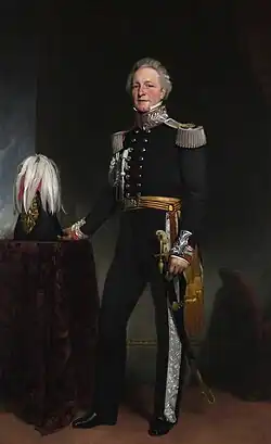 Portrait of James Rivett-Carnac by Henry William Pickersgill