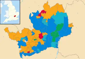 2025 results map